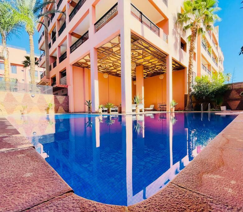 Appartement Residence De Standing Hivernage Marrakesh Eksteriør bilde